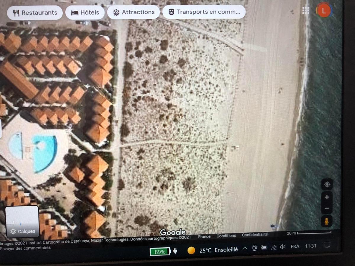 Barcaresa-Villa Vue Mer Acces Direct Plage - Piscine Le Barcarès Kültér fotó