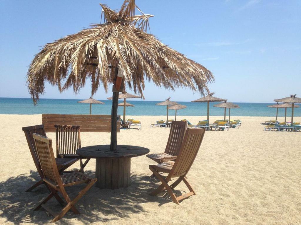 Barcaresa-Villa Vue Mer Acces Direct Plage - Piscine Le Barcarès Kültér fotó