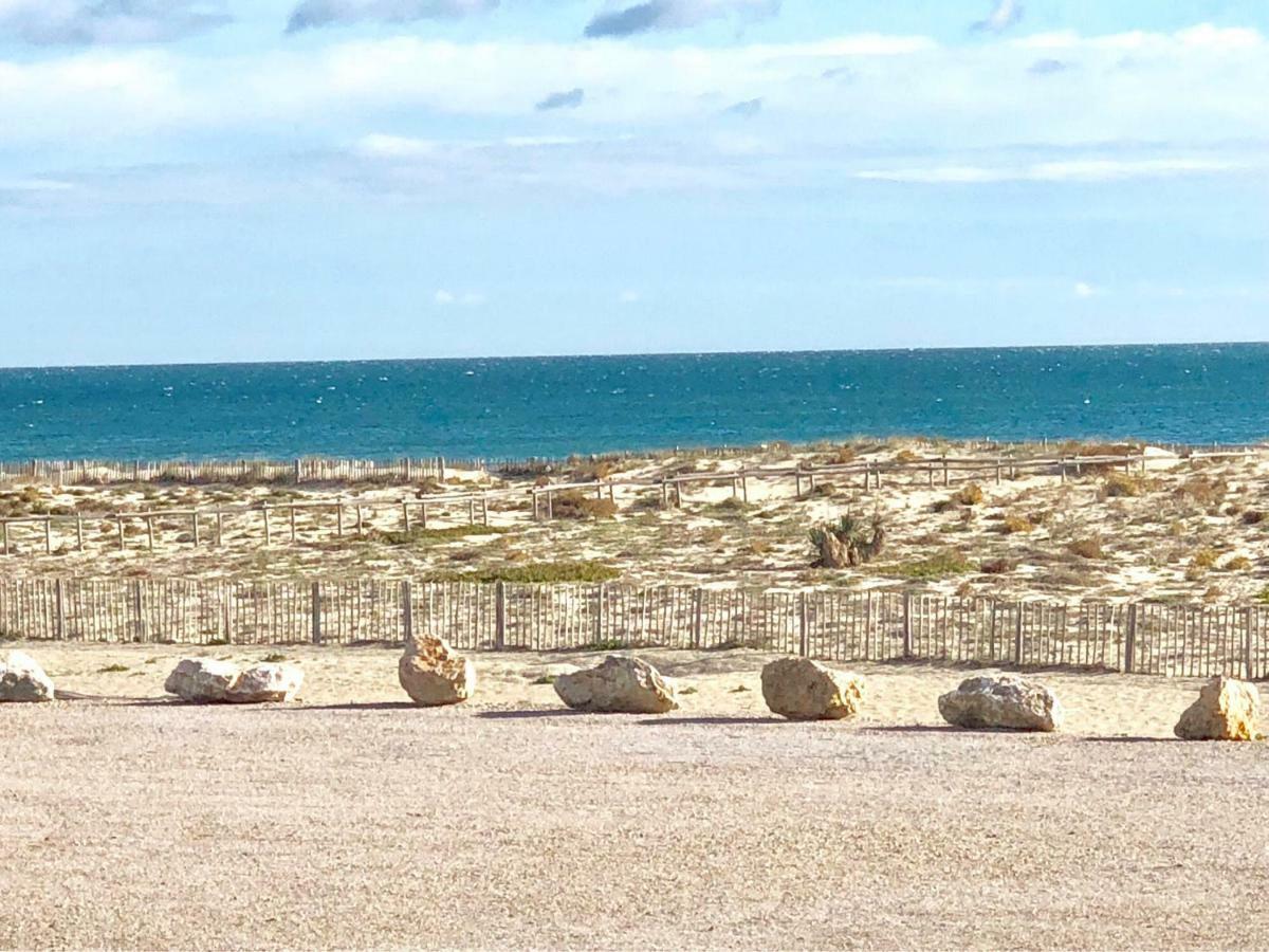 Barcaresa-Villa Vue Mer Acces Direct Plage - Piscine Le Barcarès Kültér fotó