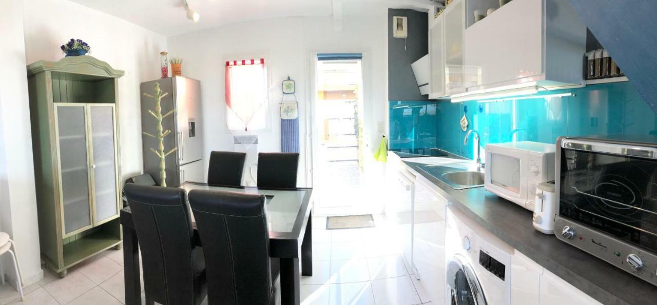 Barcaresa-Villa Vue Mer Acces Direct Plage - Piscine Le Barcarès Kültér fotó